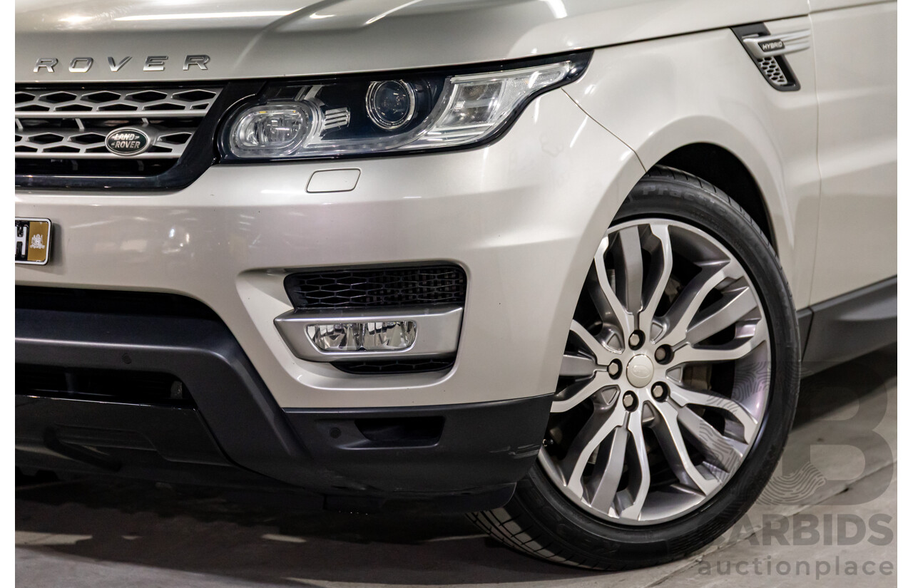 6/2015 Land Rover Range Rover Sport SDV6 HEV HSE Hybrid LW MY15.5 4d Wagon Aruba Gold Metallic 3.0L / 35kw Hybrid