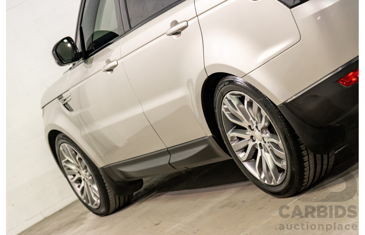 6/2015 Land Rover Range Rover Sport SDV6 HEV HSE Hybrid LW MY15.5 4d Wagon Aruba Gold Metallic 3.0L / 35kw Hybrid