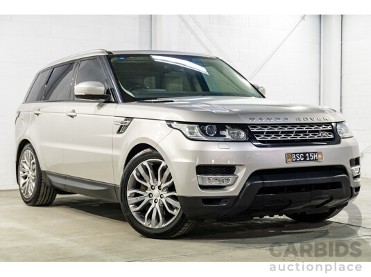 6/2015 Land Rover Range Rover Sport SDV6 HEV HSE Hybrid LW MY15.5 4d Wagon Aruba Gold Metallic 3.0L / 35kw Hybrid