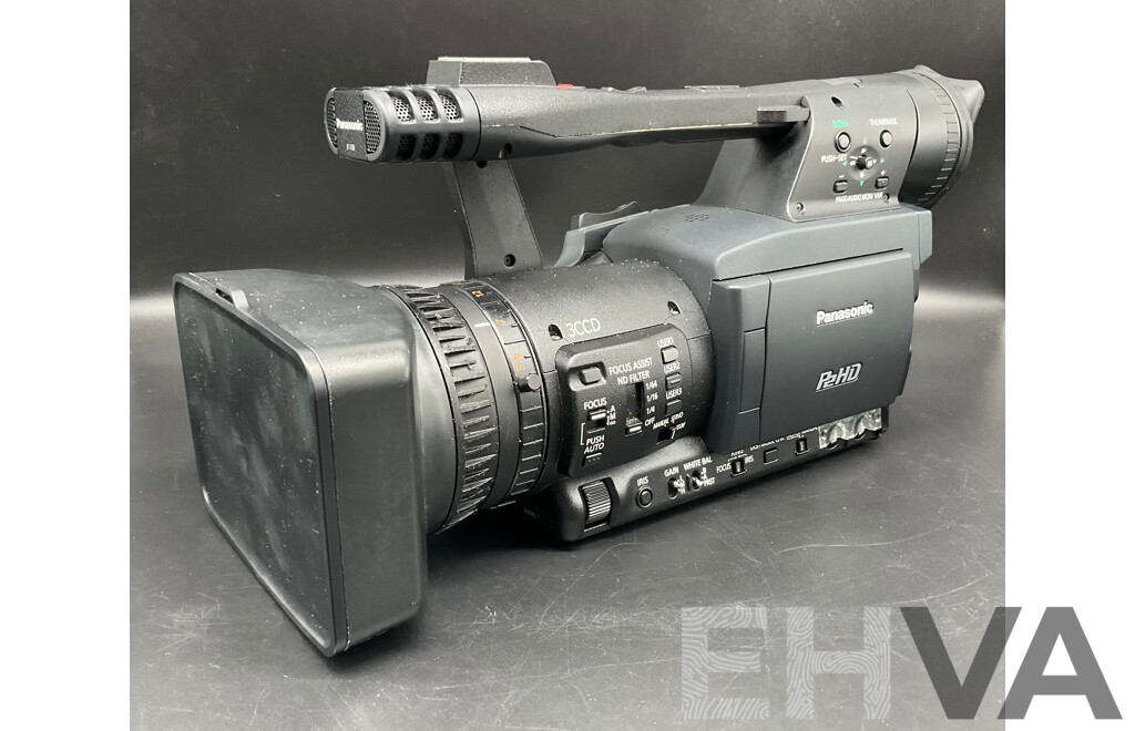 PANASONIC P2HD Camcorder in Pelican Storm Carry Case
