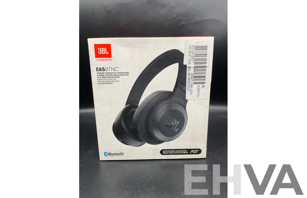 JBL (E65BTNC) Wireless Over-Ear NC Headphones