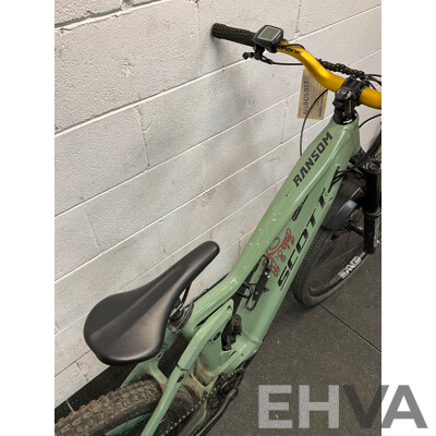 SCOTT Ransom E+Ride Electric Mountain Bike