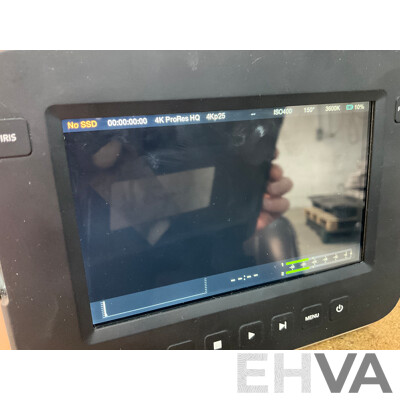 BLACKMAGIC DESIGN 4K Production Cinema Camera in Pelican Storm Carry Case
