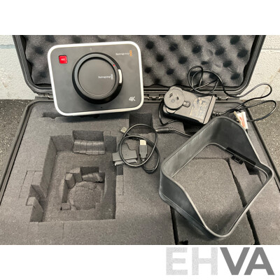 BLACKMAGIC DESIGN 4K Production Cinema Camera in Pelican Storm Carry Case