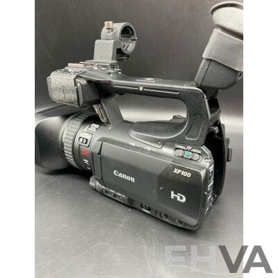 PANASONIC XF100 HD Professional Camcorder in Pelican Storm Carry Case