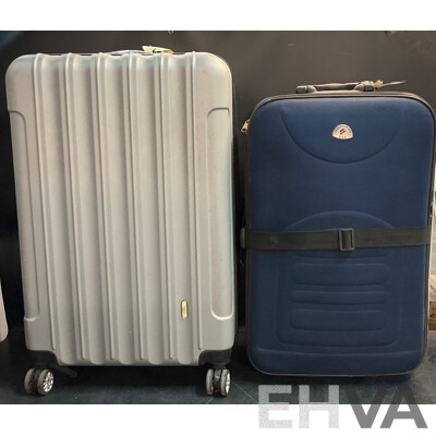 CABANI Travel Suitcase & America Travel Suitcase - Lot of 2