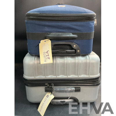 CABANI Travel Suitcase & America Travel Suitcase - Lot of 2