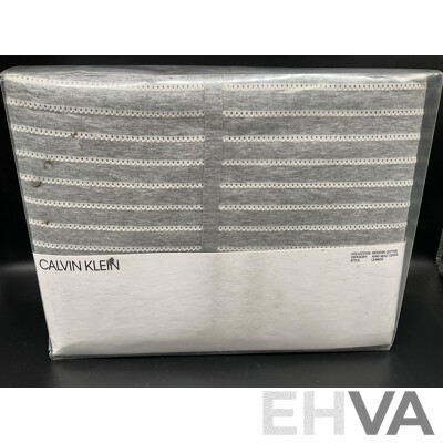 CALVIN KLEIN King Quilt Cover - ORP $299