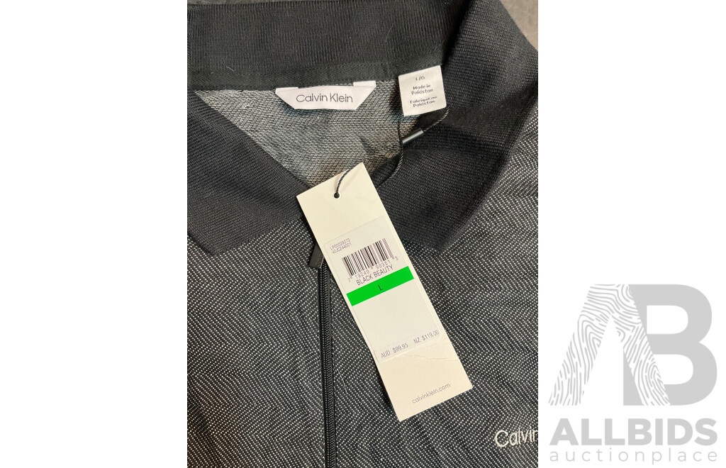 TOMMY HILFIGER, CALVIN KLEIN Men's T-Shirts Size L - ORP $229.99 - Lot of 3