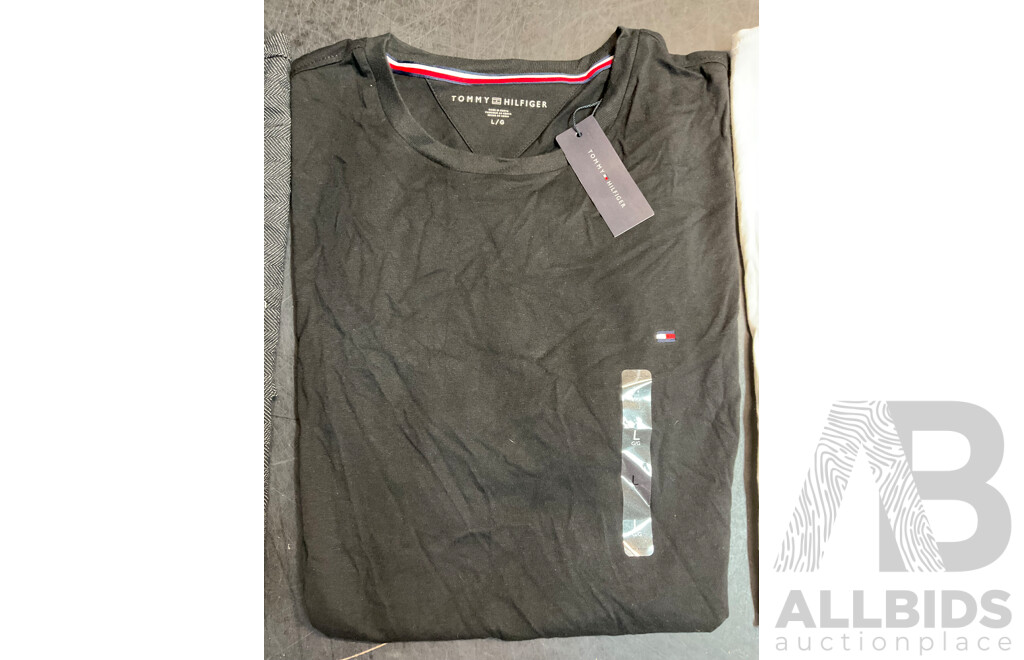 TOMMY HILFIGER, CALVIN KLEIN Men's T-Shirts Size L - ORP $229.99 - Lot of 3