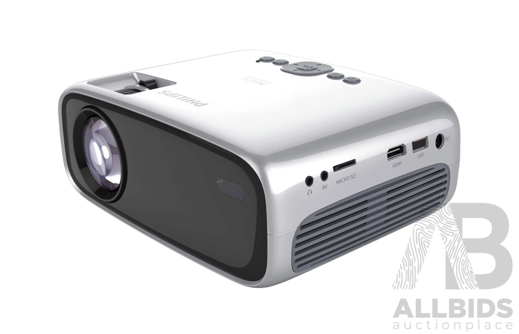PHILIPS NeoPix Easy Play Home Projector (NPX443/AP1)