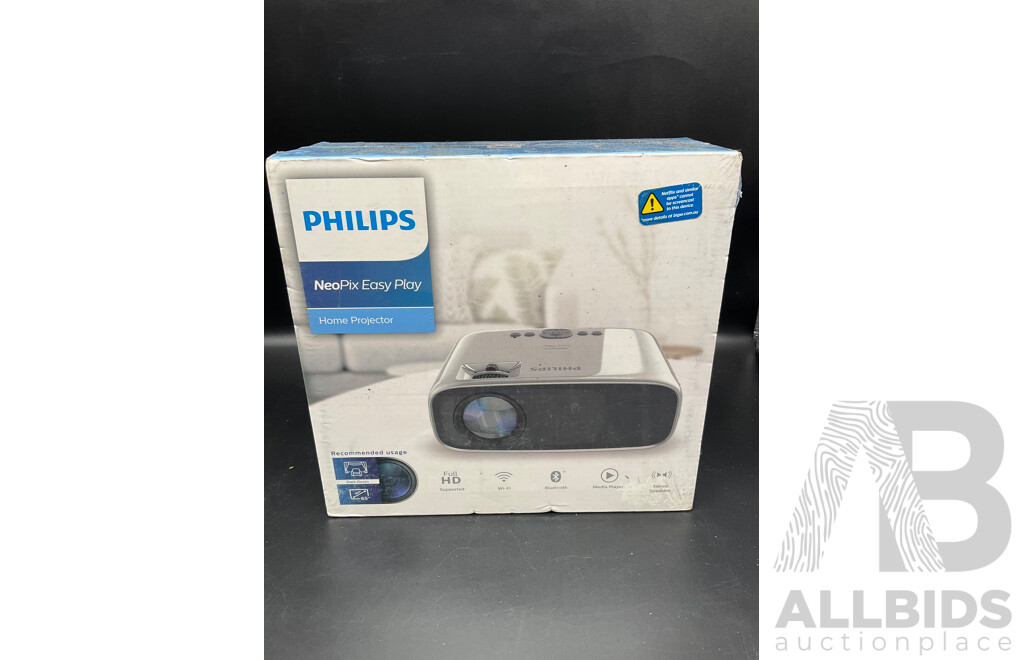 PHILIPS NeoPix Easy Play Home Projector (NPX443/AP1)