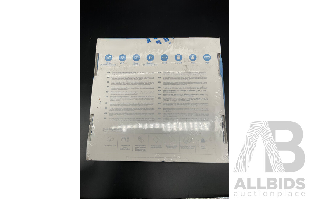 PHILIPS NeoPix Easy Play Home Projector (NPX443/AP1)