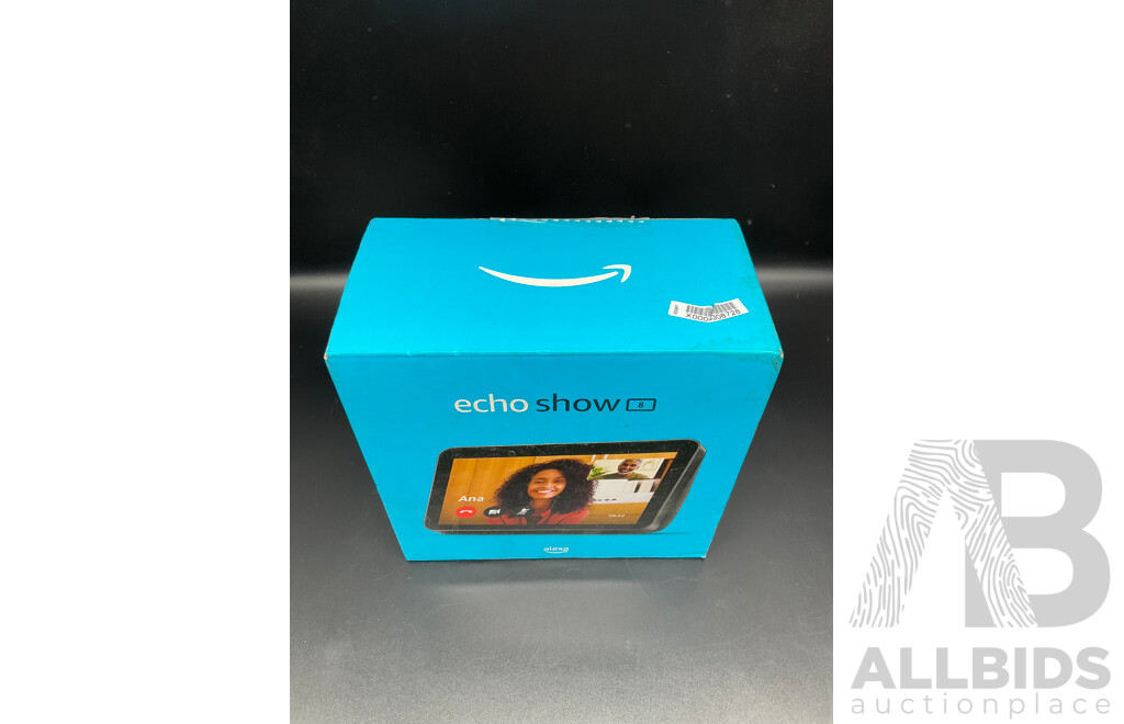 AMAZON Smart Home ECHO SHOW 8 Smart Display with ALEXA Built-in
