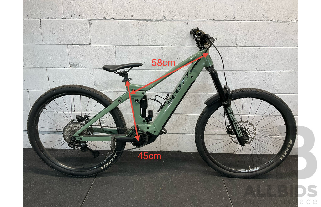 SCOTT Ransom E+Ride Electric Mountain Bike