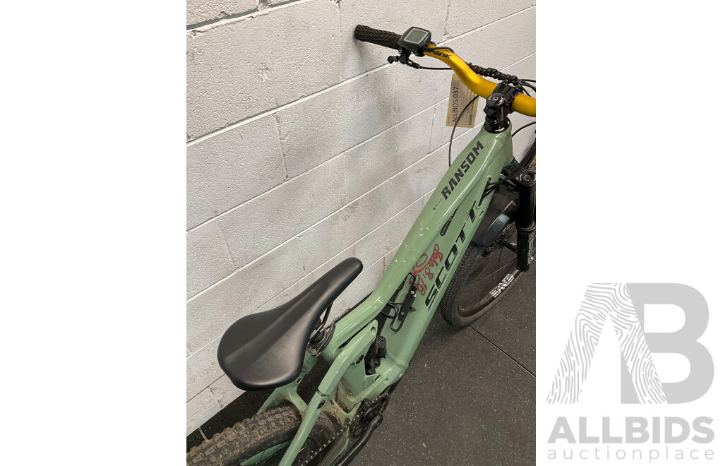 SCOTT Ransom E+Ride Electric Mountain Bike