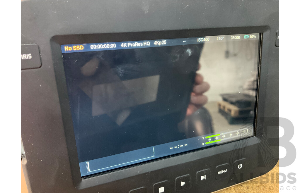 BLACKMAGIC DESIGN 4K Production Cinema Camera in Pelican Storm Carry Case