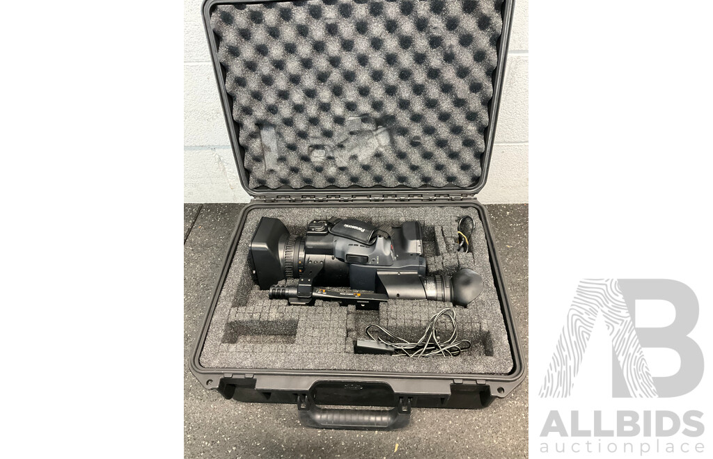 PANASONIC P2HD Camcorder in Pelican Storm Carry Case