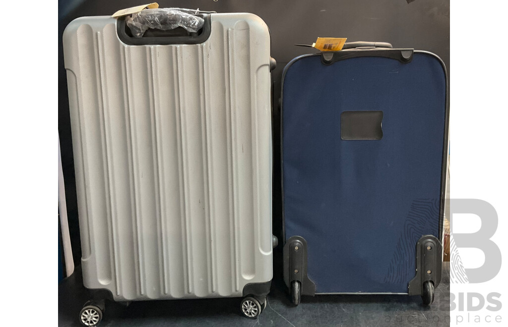 CABANI Travel Suitcase & America Travel Suitcase - Lot of 2