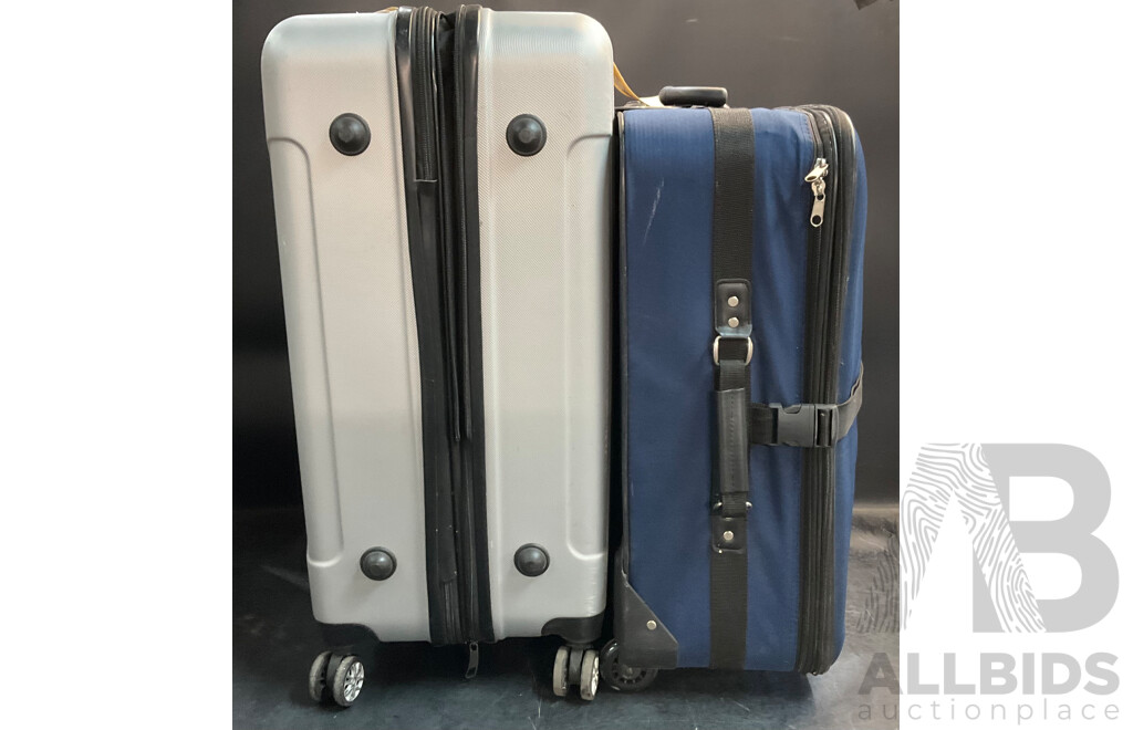 CABANI Travel Suitcase & America Travel Suitcase - Lot of 2