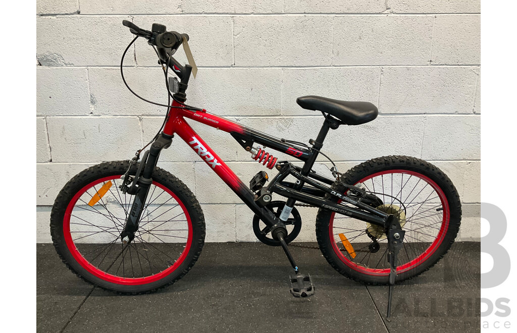 TRAX Dual Suspension Kids Bike