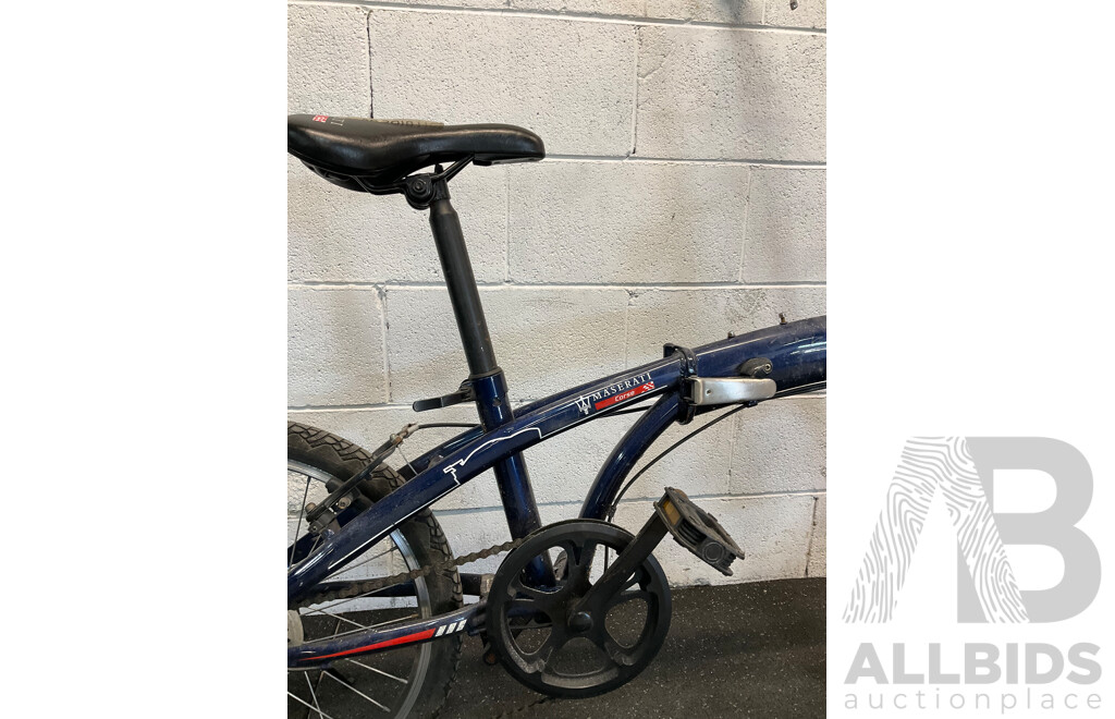 MASERATI Corse Folding Bike