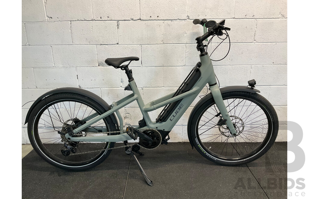 CUBE Longtail Cargo Hybrid Electric Cargo Bike - ORP $6,799
