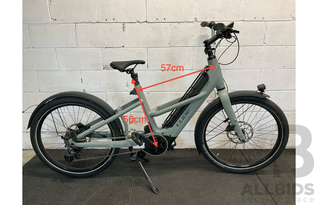 CUBE Longtail Cargo Hybrid Electric Cargo Bike - ORP $6,799