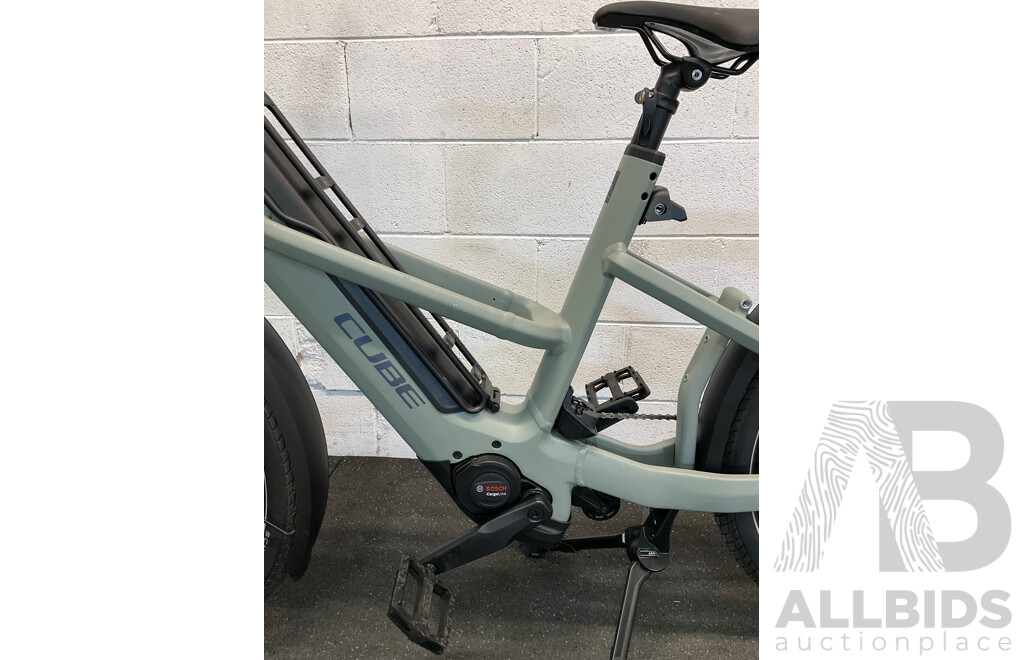 CUBE Longtail Cargo Hybrid Electric Cargo Bike - ORP $6,799