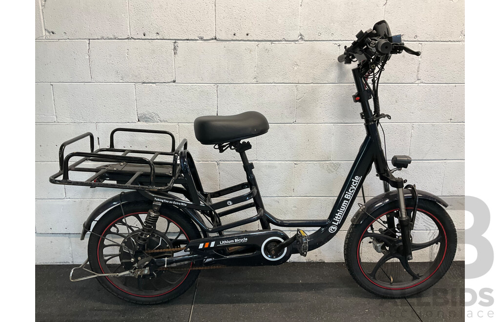 Lithium Bicycle Electric Cargo Bike