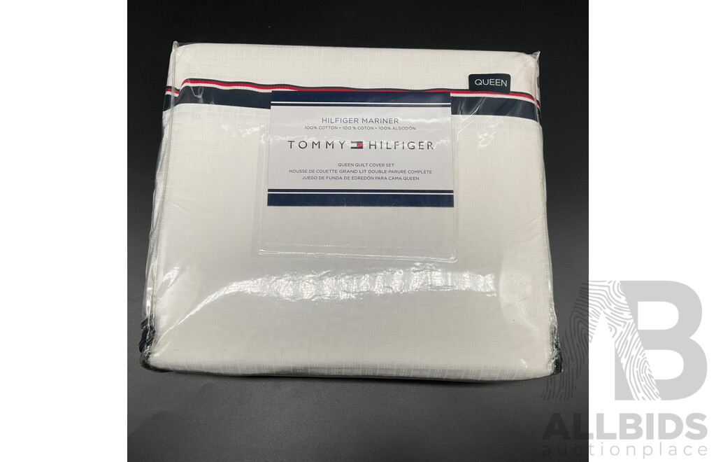 TOMMY HILFIGER Queen Quilt Cover