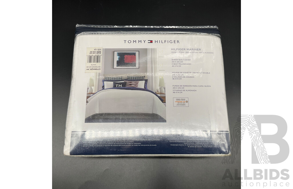 TOMMY HILFIGER Queen Quilt Cover
