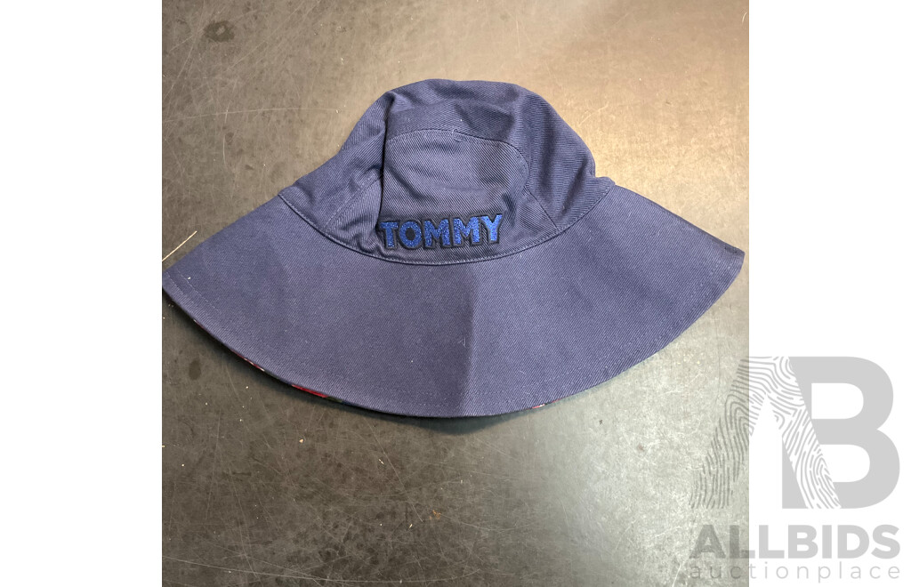 FILA Sweater & Beanie & Tommy Hifiger Hats - Lot of 5