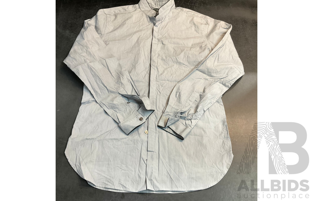 ARTHUR GALAN Size 3 Short Sleeve Shirt & U.S. POLO ASSN & Calibre Size L Long Sleeve Shirt  - Lot of 3