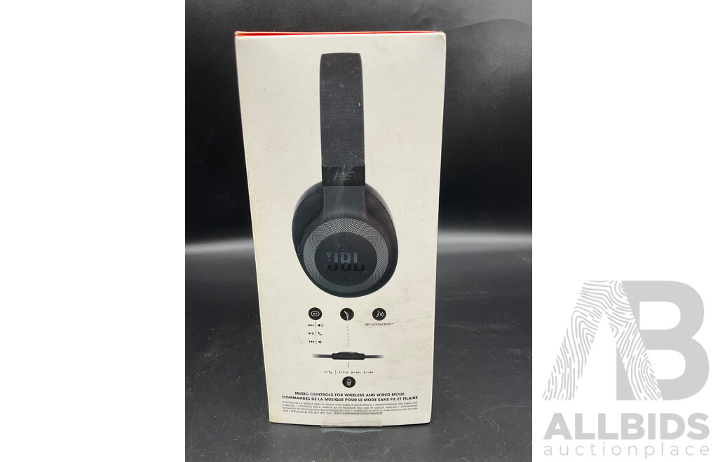 JBL (E65BTNC) Wireless Over-Ear NC Headphones