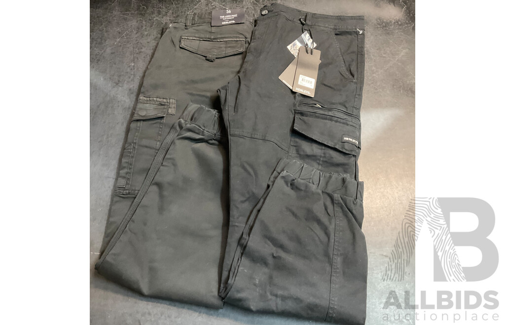 HENLEYS the Jacob & the Leon Pants - Size 36 - Lot of 2