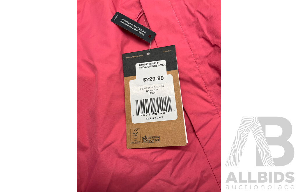 the NORTH FACE Women's Antora Rain Hoodie Size Large - ORP $229.99