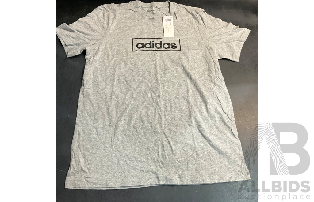 Adidas Hoodie, Tee, Polo Shirt - Size L, XL - Lot of 3