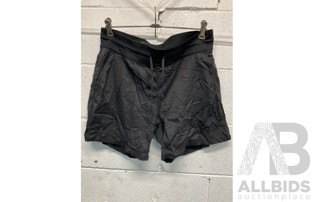 the NORTH FACE Women's Frist Trail Upf Button Shirt, the NORTH FACE Aphro Motn Short , CEDERBERT Tee, All Size Women's Large  - ORP $269.99 - Lot of 3