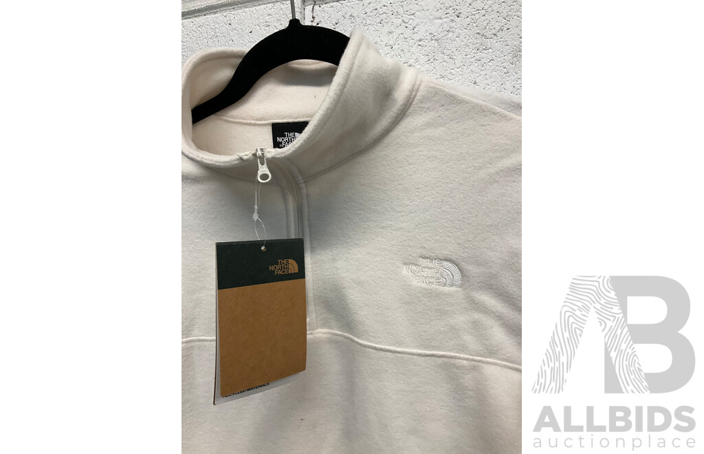 the NORTH FACE Glacier Gardenia Fleece Pullover, Tee and Shorts, All Size Women's Medium  - ORP $259.99 - Lot of 3