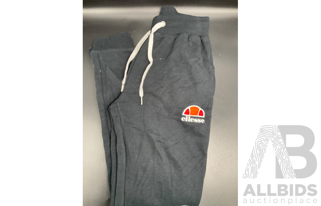 NIKE Men's Hoodie Size S, ELLESSE Black Track Pants Size XS and SUPRE Size 6 Denim - Lot of 3