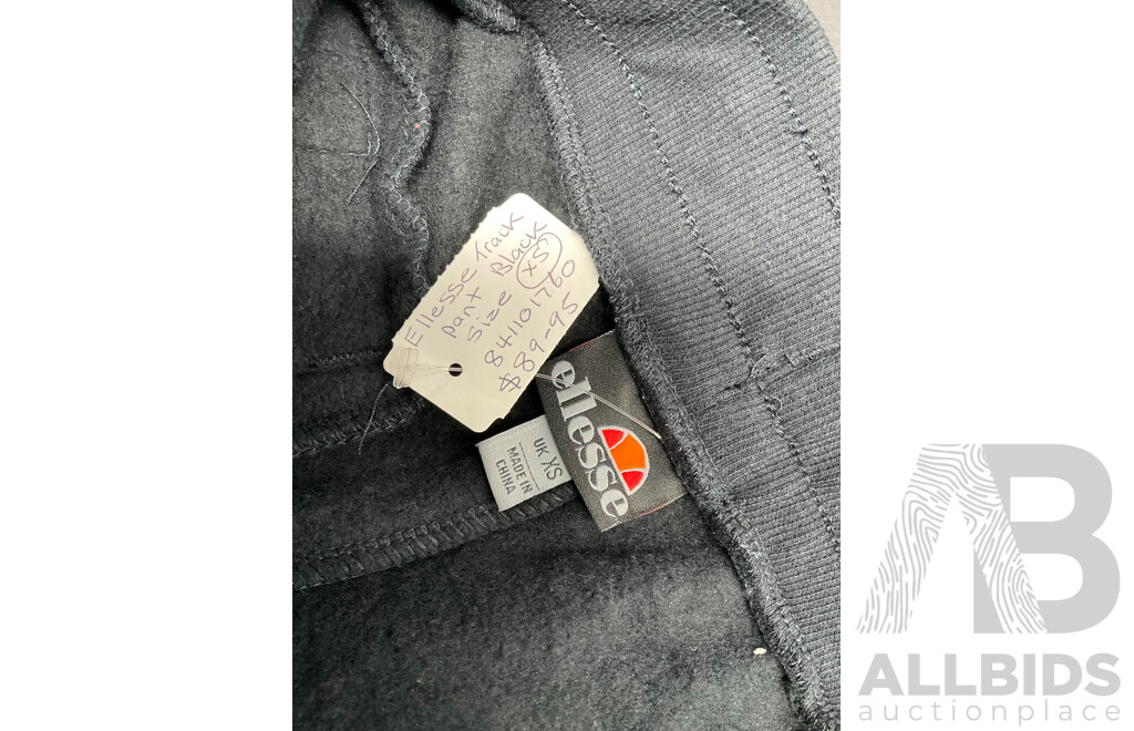 NIKE Men's Hoodie Size S, ELLESSE Black Track Pants Size XS and SUPRE Size 6 Denim - Lot of 3