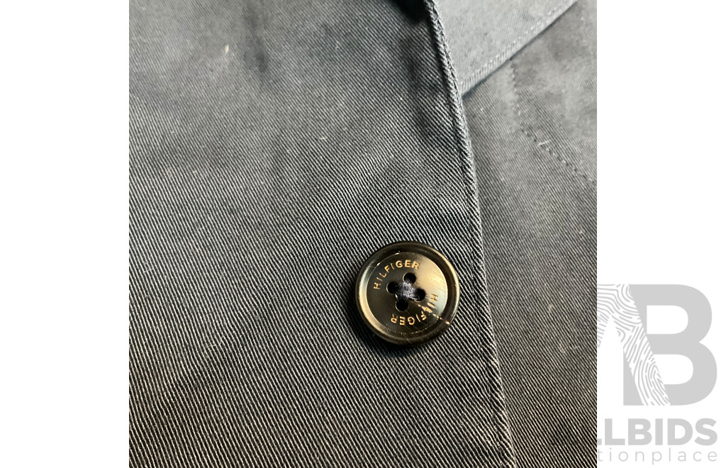 TOMMY HILFIGER Garment Dye Blazer - Sky Captain - Size 50 - RRP499.00