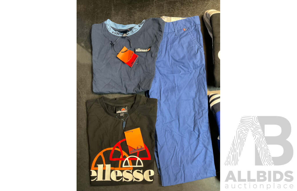 Boys Assorted Clothing, Including ADIDAS, ELLESSE and PUMA, Size 10/11Y,  9/10Y and 8/9Y - Lot of 8