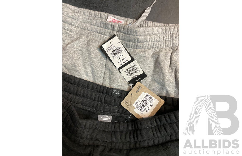 Boys Assorted Clothing, Including ADIDAS, PUMA and TILT, Size 13/14Y and 15/16Y - Lot of 6