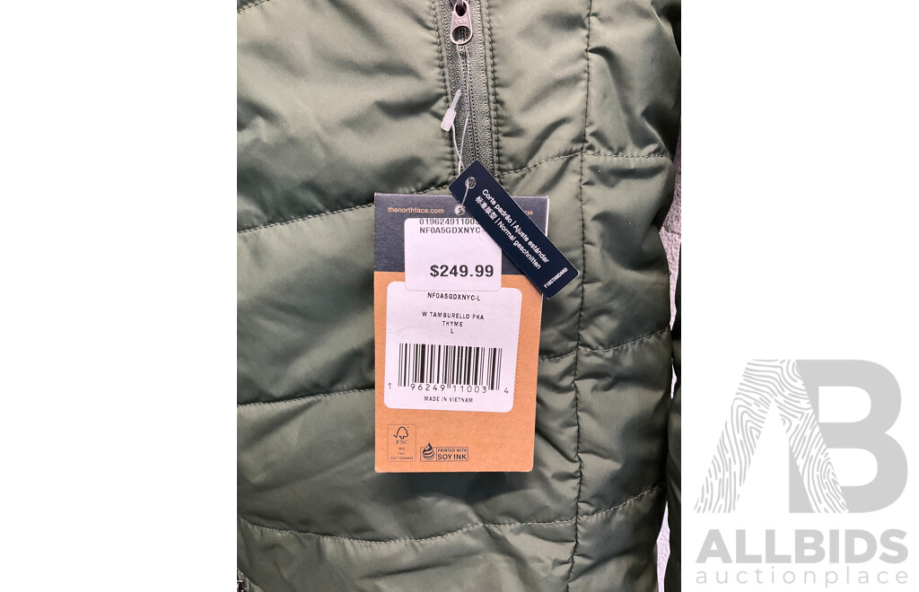 THE NORTH FACE Women's Tamburello Parka Jacket Size Large - ORP $249.99