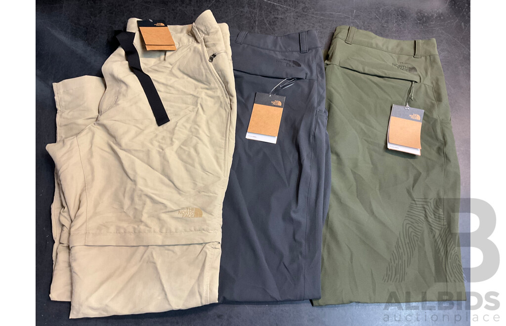 THE NORTH FACE Men's Trail Pants  Size 36 and 38 - ORP $429.99 - Lot of 3
