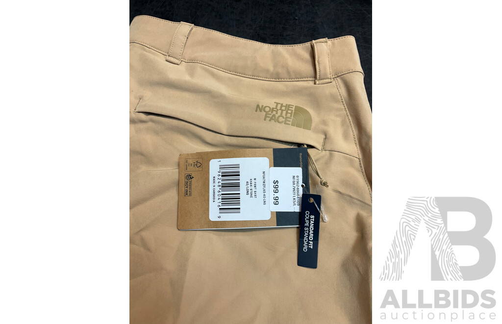 THE NORTH FACE Men's Shorts Size 40 and T-Shirts Size XL - ORP $224.99 - Lot of 3