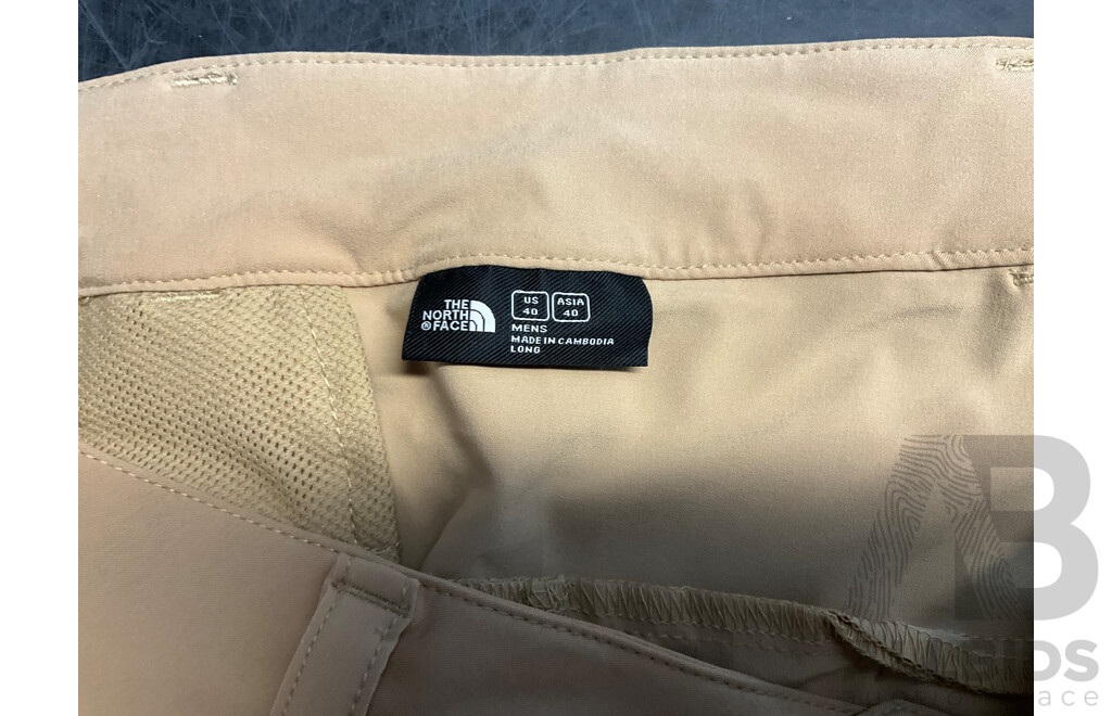 THE NORTH FACE Men's Shorts Size 40 and T-Shirts Size XL - ORP $224.99 - Lot of 3