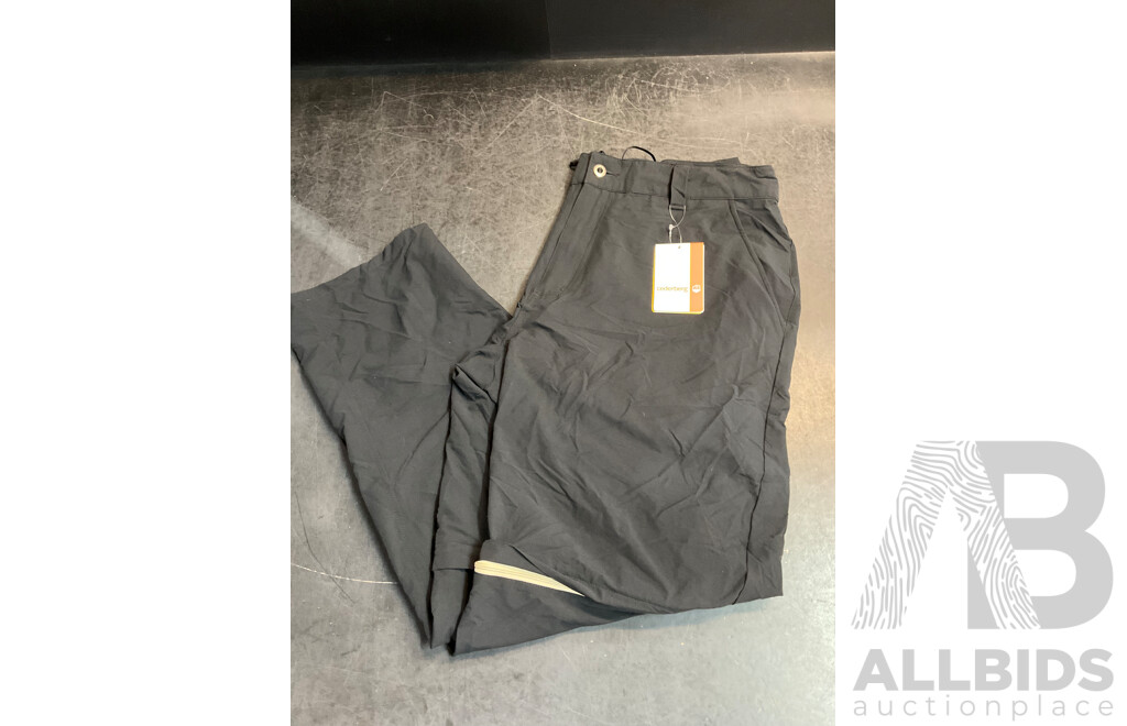 CEDERBERG, PUMA and KAPPA Men's Hiking Pants Size 36 and 40 and T-Shirts Size XL - ORP $379.99 - Lot of 5